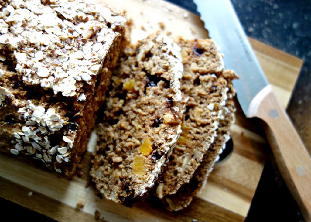 Ontbijtkoek met abrikozen