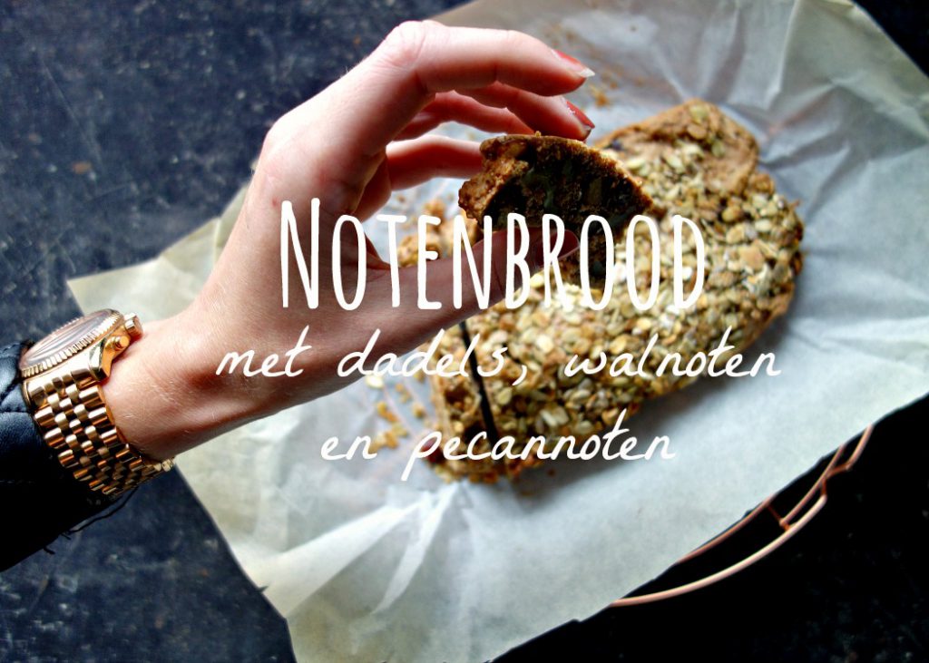 noten brood, gezond eten, bakken zonder suiker
