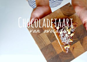 chocolade taart, Avocado, Healthyfoodlove