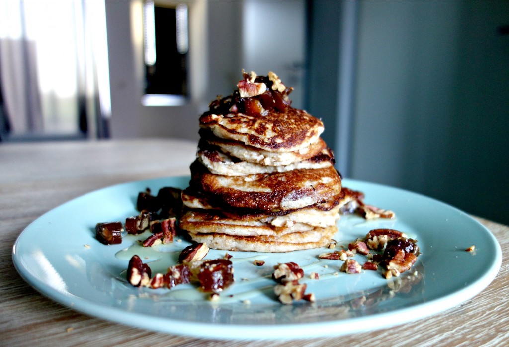 Kokos-spelt pancakes