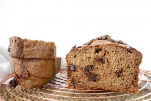 bananenbrood met choco-pindakaas