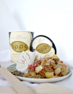 appelcrumble met Oppo Ice Cream