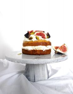 Amandel vijgen taartje