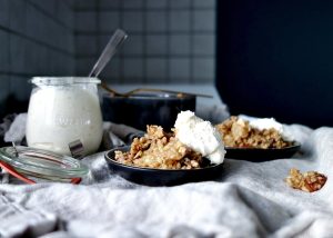 appel-banaan crumble