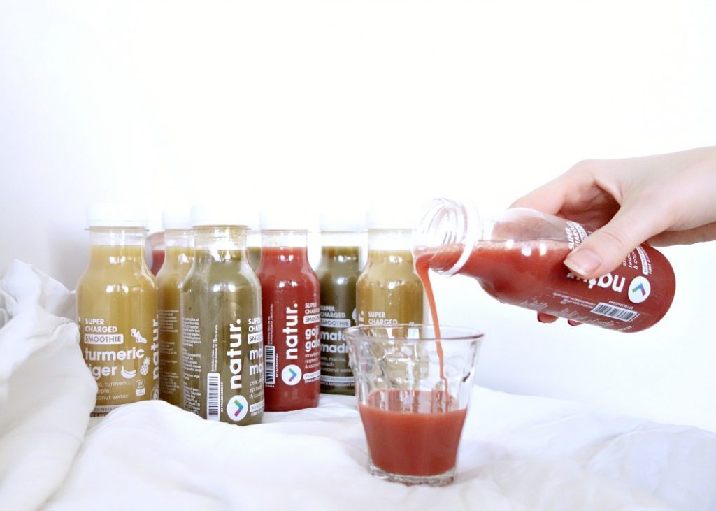Natur supercharged smoothies