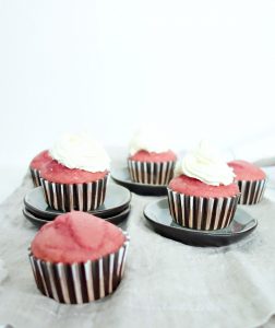 Red velvet muffins
