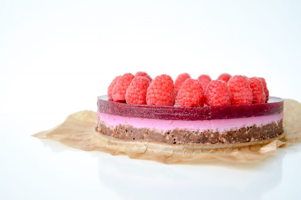 frambozen cheesecake