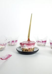 Gezonde cupcake yoghurt gebakjes