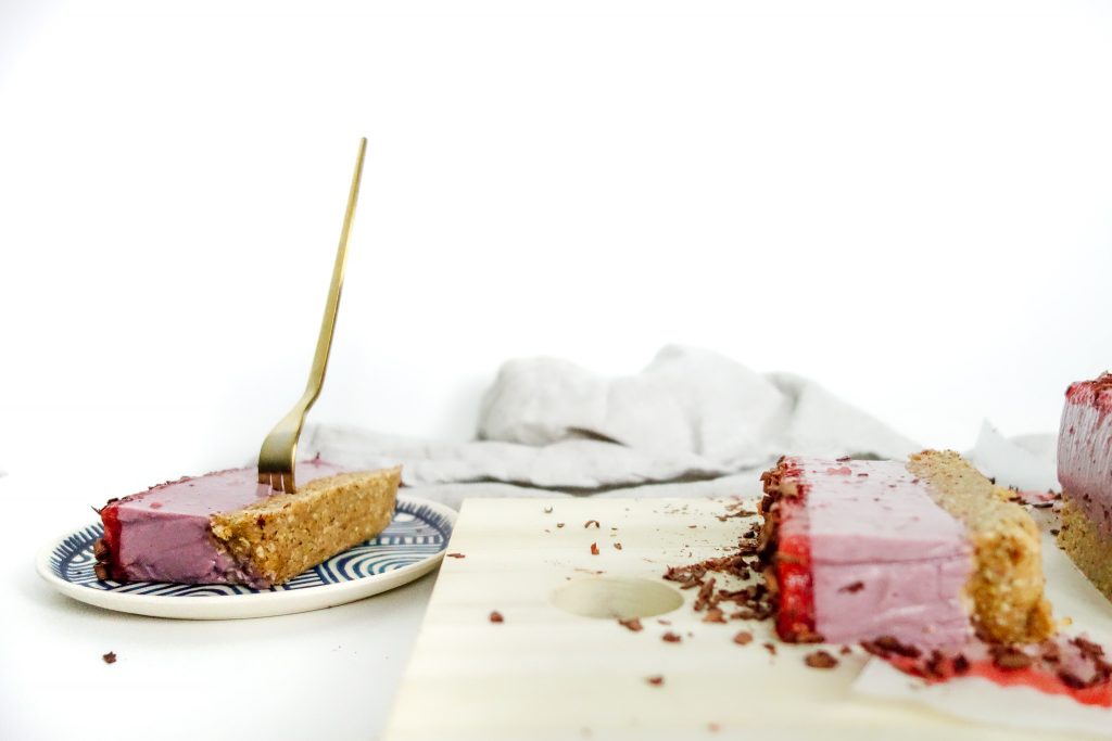 Vegan yoghurttaart
