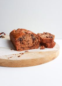 gezonde chocolatechip bananenbrood