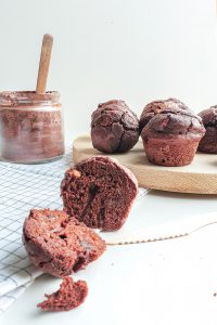 Gezonde chocolade muffins