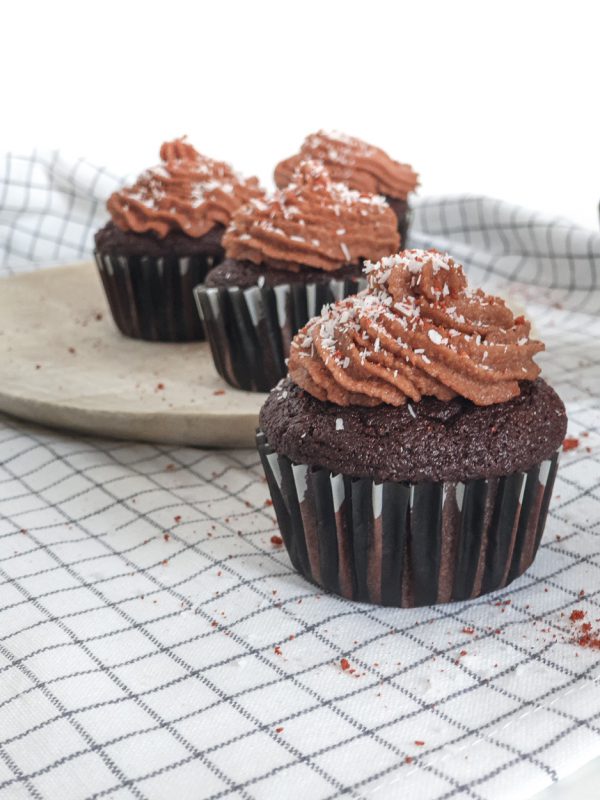 chocolade kokos muffins