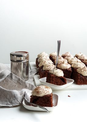 plantaardige brownies